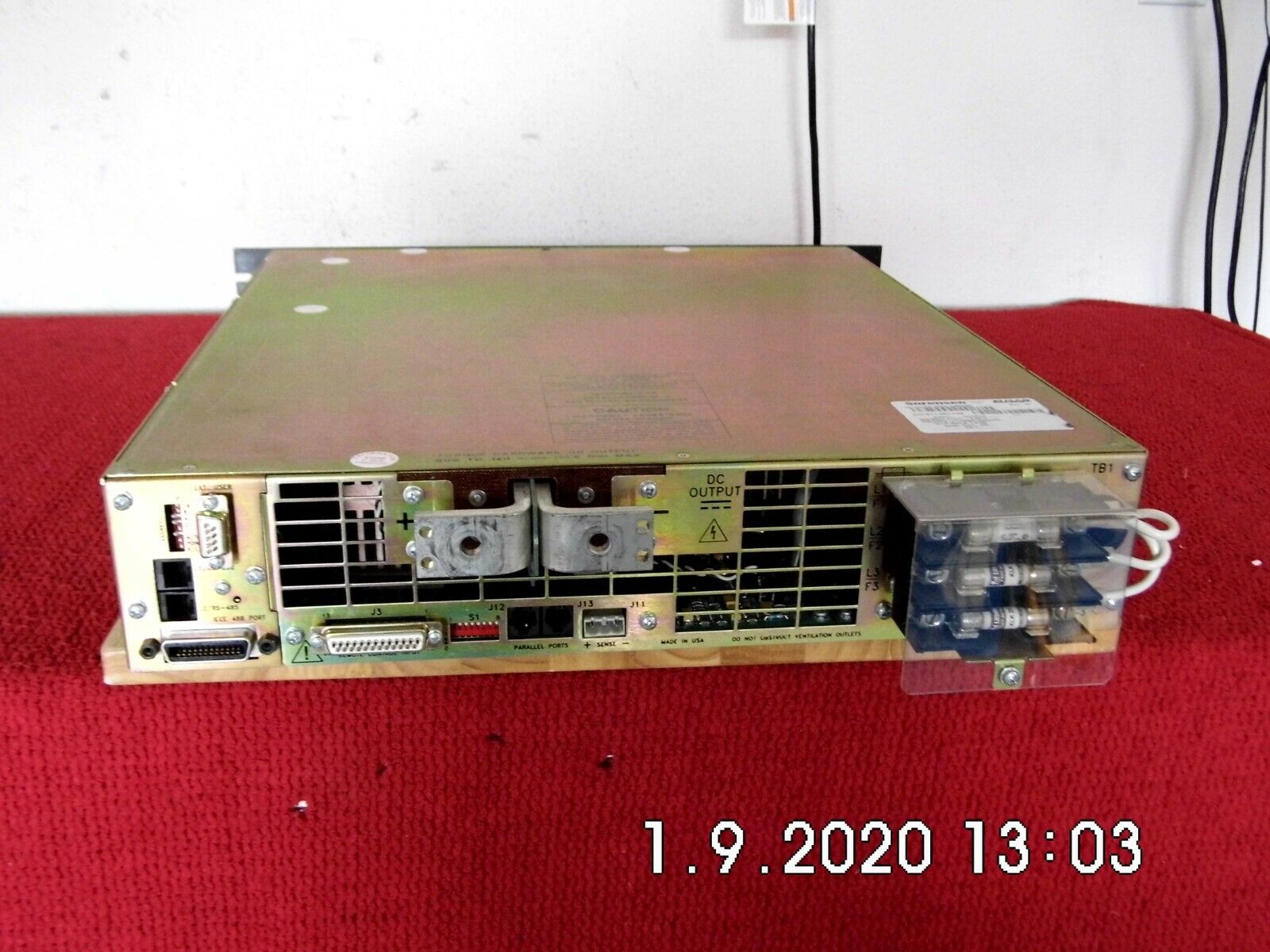 DLM60-66M9E w/GPIB DC Power Supply, 0-60 Volts, 0-66 A, 4kW, NIST, 3 In Stock DLM60-66M9E w/GPIB DC Power Supply, 0-60 Volts, 0-66 A, 4kW, NIST, 3 In Stock